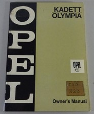 Betriebsanleitung Opel Kadett
