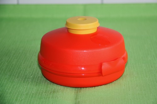 Tupperware orange salatbox - orange,