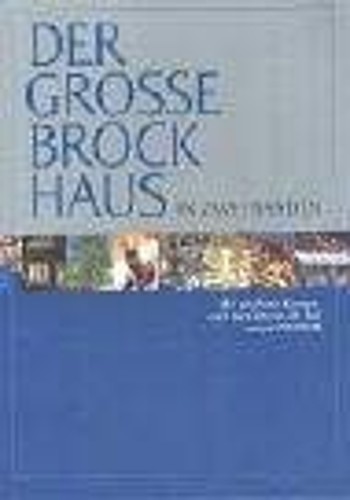 Der grosse brockhaus zwei - der,