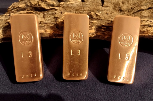 Kupferbarren 1 kg - x,