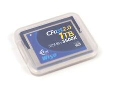 Wise CFast 2.0 Card 3500X 1TB Speicherkarte - Neuwertig - 525 MB/s