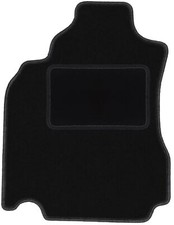 Fahrerfußmatte schwarz für