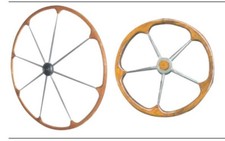 Ruder mit Außenring in Teakholz Artikel Nr. 01071344