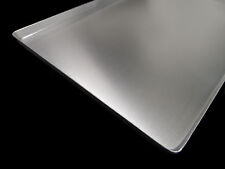 Thekenblech 60x40x2cm Bäckerei neu Ausstellbleche Verkaufstheke 10x Alu Backshop
