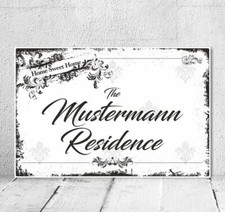 Schild vintage shabby - schild,