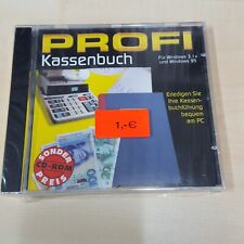 PC Software Profi Kassenbuch für Windows 3.1 / 95 Neu in Folie