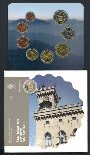 San marino kursmünzensatz - marino, kursmünzensatz/