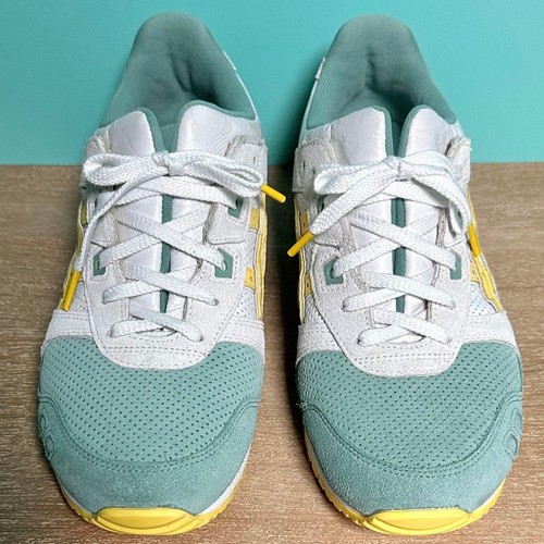 Asics gel light green gray - asics,