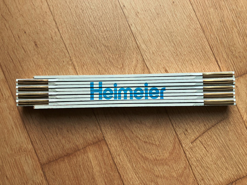 Zollstock mit werbung - 2, m