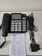 Gigaset DL580 Senioren Telefon schnurgebunden große Tasten Display Beleuchtung