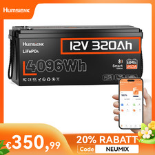 12V 320Ah Lithium Batterie