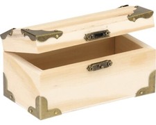 Schatztruhe Holz klein