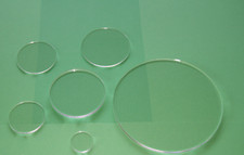 PLEXIGLAS® XT klar Runde Ronde Scheibe in 4 mm Stärke Größe wählbar