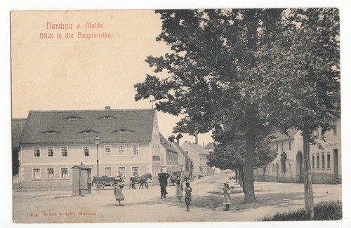 Postcard nerchau der - nerchau, mulde