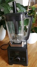 Arendo Power Standmixer 2000W inkl. Mixbehälter, Edelstahl, 2 Liter, schwarz