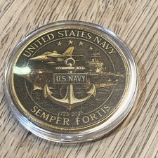 Militär Mariene US NAVY 250 Jahre  Coin  Sammlerstück Münze US 1775