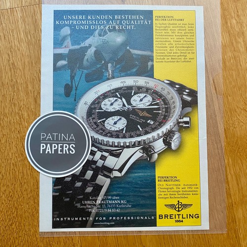 1999 breitling old navitimer - breitling,