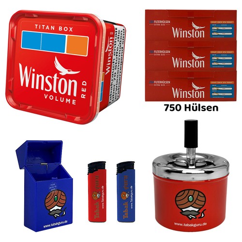 Winston red rot - winston, volumentabak