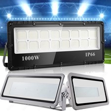 1000W 800W LED Fluter Außen Strahler Baustrahler Scheinwerfer Flutlicht Kaltweiß