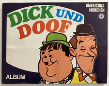 Americana Sammelbilderalbum "Dick und Doof", ca. 1971. komplett