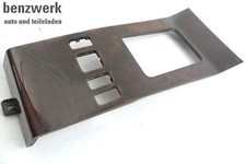 Mercedes W124 Abdeckung Schaltbrett Schalthebel Mittelkonsole Wurzelholz