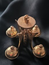 Alter Drehpendel 226 g schwer - 8,5 cm - zum Verstellen ! - Pendel  Ersatzteil 