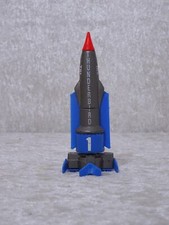 zyFqPX - Modell Rakete Thunderbird 1 - Vintage - 9,5 cm