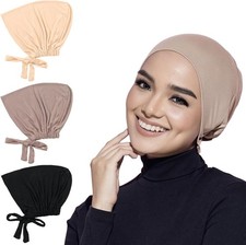 3 Stück Hijab Kopftuch Damen