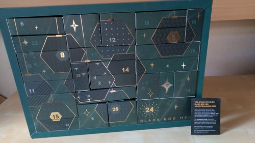 Black box men adventskalender - black,