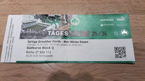 Sammler ticket greuther - sammler,
