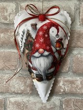 Deko Herz  WICHTEL/GNOM