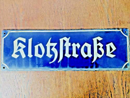 Emailleschild original sehr - emailleschild,