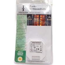 Intertechno Funk Einbauschalter Elektroinstallation Hausautomation CMR 1000 Steu