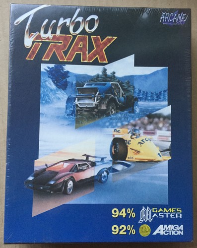 Turbo trax amiga - trax, box