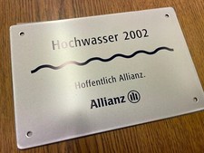 Allianz schild 2002 - schild,