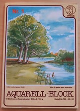 Aquarellblöcke, diverse Auführungen