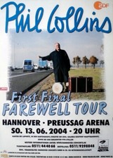 PHIL COLLINS - GENESIS - 2004 - In Concert - Farwell Tour - Poster - Hannover