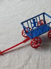 Leiterwagen Bollerwagen 60er Jahre Puppenstube Puppenhaus Plastik vermutlich DDR