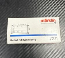 UNUSED MARKLIN CONTROL BOX 7271 FEEDBACK FUNCTION CAN ADD 4 TRACK POWER POINTS