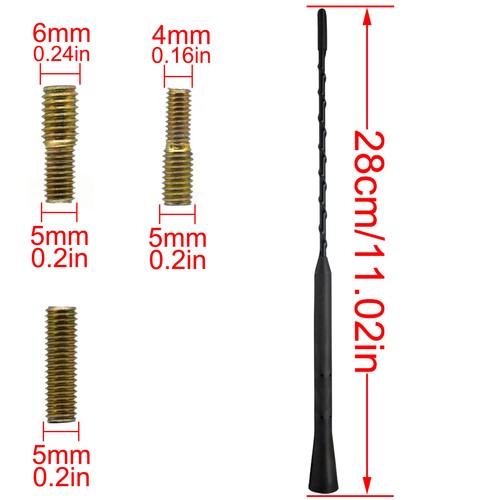 28cm autoantenne stab antenne - 28cm,