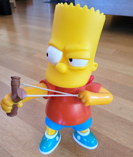 Bart simpson figur mit - bart,