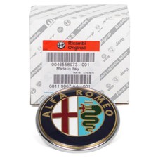 ORIGINAL Alfa Romeo Emblem Logo Kühlergrill 147 GTV MITO SPIDER vorne 46558973