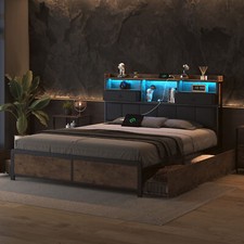 Polsterbett 140x200cm mit