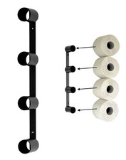 Toilettenpapierhalter Schwarz