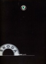 Pressemappe Skoda Superb Sicherheit Motoren Fahrwerk Ausstattung Farben Auto