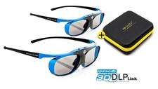 Hi-SHOCK DLP Pro 2x Blue Heaven 3D Brillen