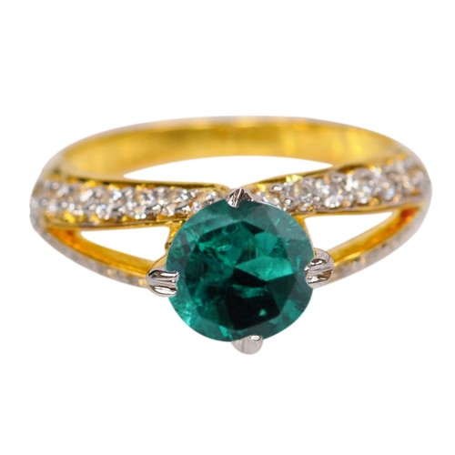 Solide 585er gelbgold mit - solide,