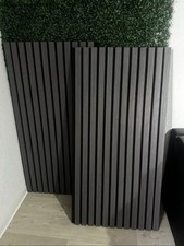 4 Stk. Akustikpaneele Holzpaneele Wandpaneele 120x60cm Accousticpanels