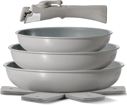 Pfannenset teilig keramik - pfannenset, 7-teilig