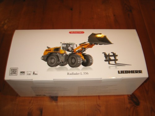 Wiking liebherr radlader l556 - wiking,
